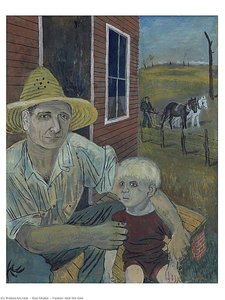 Farmer And His Son — Benjamin Shahn