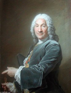 Portrait Of René Frémin, Sculptor — Maurice Quentin De La Tour, Neoclassicism