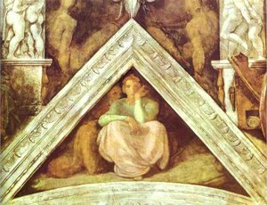 The Ancestors Of Christ; Jesse, David And Solomon — Michelangelo Buonarroti, High Renaissance