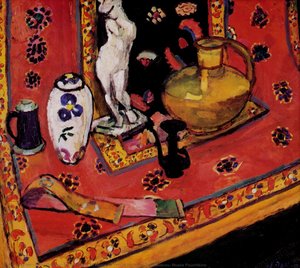 Nature Morte En Rouge De Venise Huile Sur Toile Moscou, Musée Pouchtkine — Henri Matisse, Fauvism