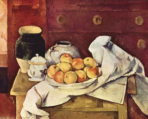 Still Life With A Chest Of Drawers — Paul Cézanne, Post-impressionism