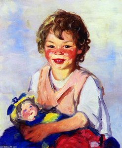 Lily Cow And The Queen — Robert Henri