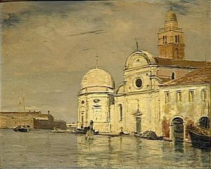 L'eglise De San Michele Pres De Venise — Rouart Henri