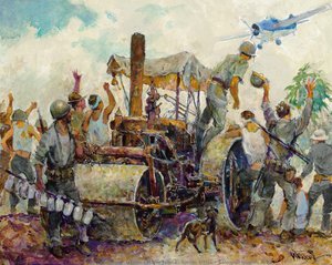 Major John L. Smith, Usmc - Solomon Islands Area — Colonel Charles H. Waterhouse, Usmcr, Contemporary Realism