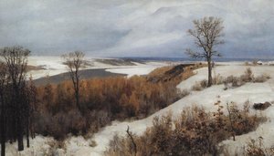 Early Snow. Behovo. — Vasily Dmitrievich Polenov
