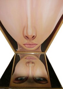 Eyes (vertical Oblique Anamorphosis) — Benjamín Arellano Félix