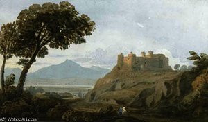 Harlech Castle, North Wales — John Varley I (the Older)