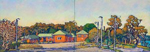 Middle Head Barracks In Early Morning Light — Nicholas Michael Hollo