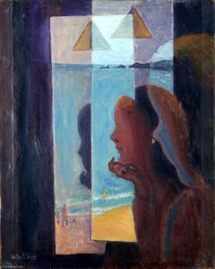 Mumbles Woman In Window — Evan Walters