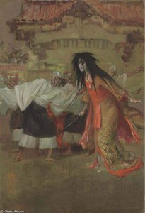 Kiyohime — Mortimer Luddington Menpes