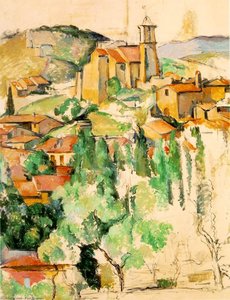 Gardanne (brooklyn) — Paul Cézanne, Post-impressionism