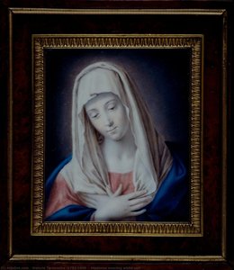 Madonna Wearing White Veil — Waleria Tarnowska (1782-1849)