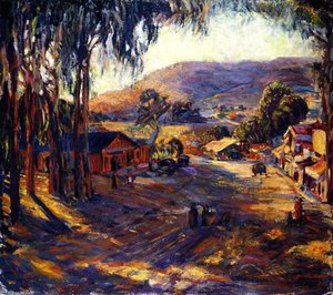 Old Laguna (also Known As Laguna Road) — Joseph Kleitsch