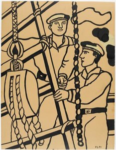 The Two Sailors — Fernand Léger