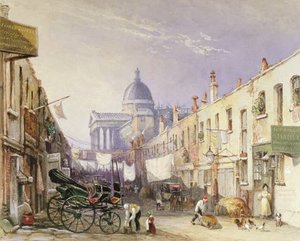 London University From Old Gower Muse,