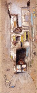 Sotto Portico - San Giacomo — James Abbott Mcneill Whistler, Aesthetic Impressionism