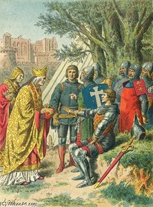 Bertrand Du Guesclin And The Papal Legate