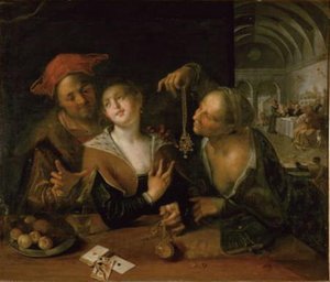 Matchmaking Scene — Hans Von Aachen