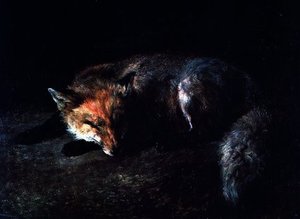 Sleeping fox