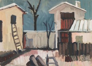 Paesaggio Invernale — Giuseppe Ajmone