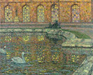 Reflections Of The Windows At Versailles — Henri Le Sidaner