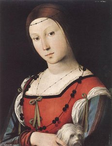 Portrait of a Lady with a Lap-dog