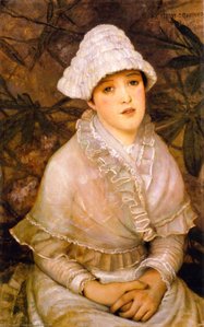My Wee White Rose — John Atkinson Grimshaw