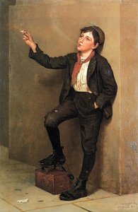 Taking A Break — John George Brown