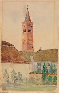 Church Tower, Italy — Cass Gilbert