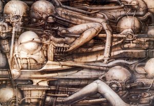 Hr Giger Landscape Xvii — H.r. Giger