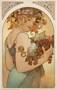 Fruit — Alphonse Mucha