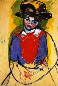 Two Superimposed Oil Studies — Alexej Von Jawlensky, Expressionism