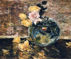 Roses in a Vase