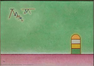 Green Emptyness — Wassily Wassilyevich Kandinsky