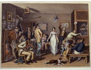 Dance In A Country Tavern — John Lewis Krimmel