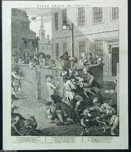 First Stage Of Cruelty — William Hogarth, Baroque Satire