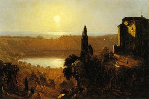 Lake Nemi — Sanford Robinson Gifford