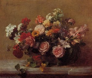 Flowers — Henri Fantin-latour