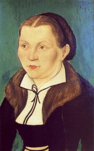 Portrait Of Katharina Von Bora — Lucas Cranach The Elder