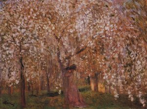 Cherry Tree Blooms — József Rippl-rónai