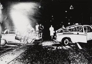 Midnight Accident, Tokyo — Daido Moriyama