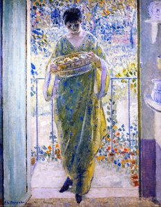The Kitchen Door — Frederick Carl Frieseke