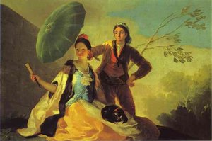 The Parasol — Francisco José De Goya Y Lucientes, Romanticism