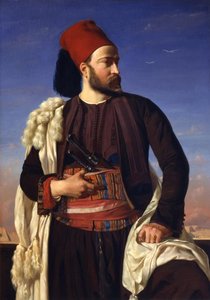 Leconte De Floris In An Egyptian Army Uniform — François Léon Benouville