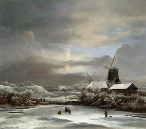 Winter Landscape — Jacob Isaackszoon Van Ruisdael