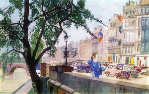 Springtime In Paris — Aleksandr Deyneka