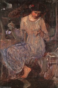 The Necklace — John William Waterhouse