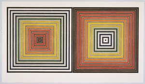 Double Gray Scramble — Frank Stella