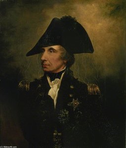 Vice-admiral Horatio Nelson — Arthur William Devis