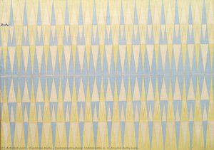 Compenetrazione Iridescente N. 4 (studio Della Luce) — Giacomo Balla